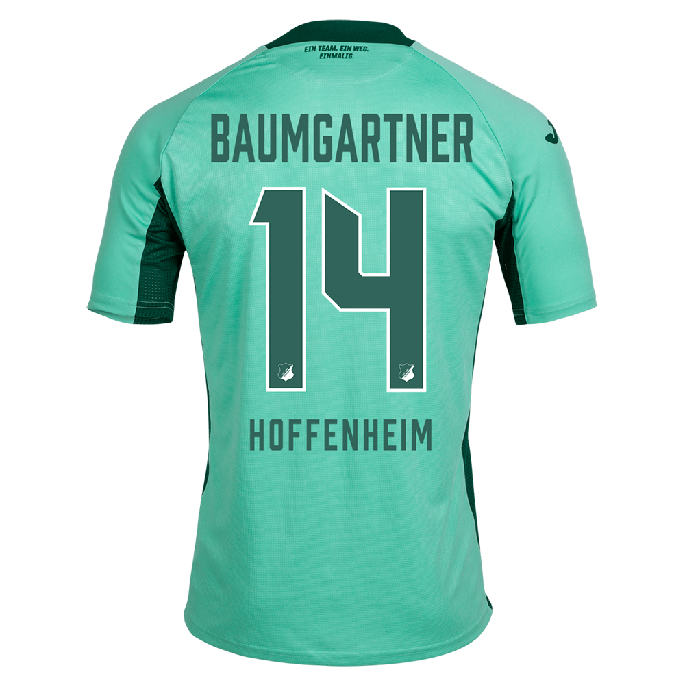 Muži Futbal Christoph Baumgartner 14 Vonkajší Zelená Dresy 2019/20 Košele Dres