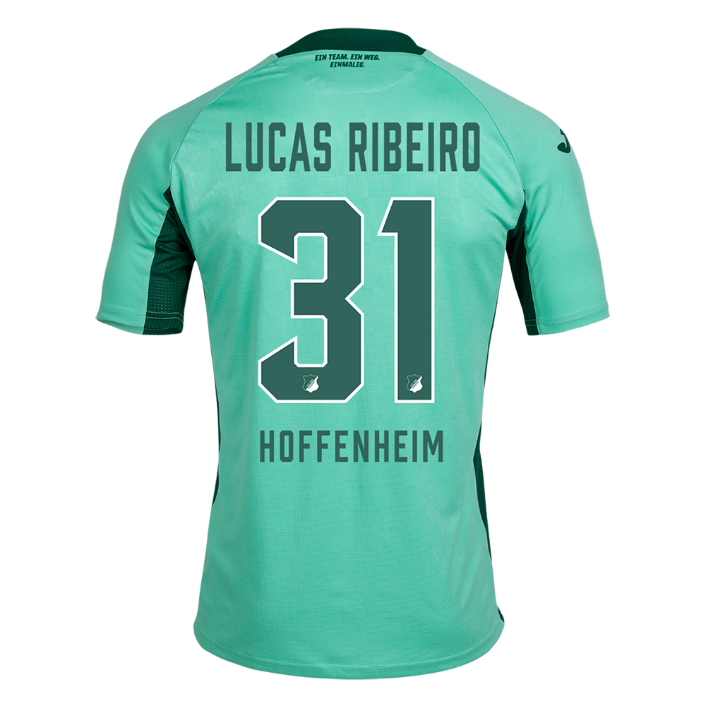 Muži Futbal Lucas Ribeiro 31 Vonkajší Zelená Dresy 2019/20 Košele Dres