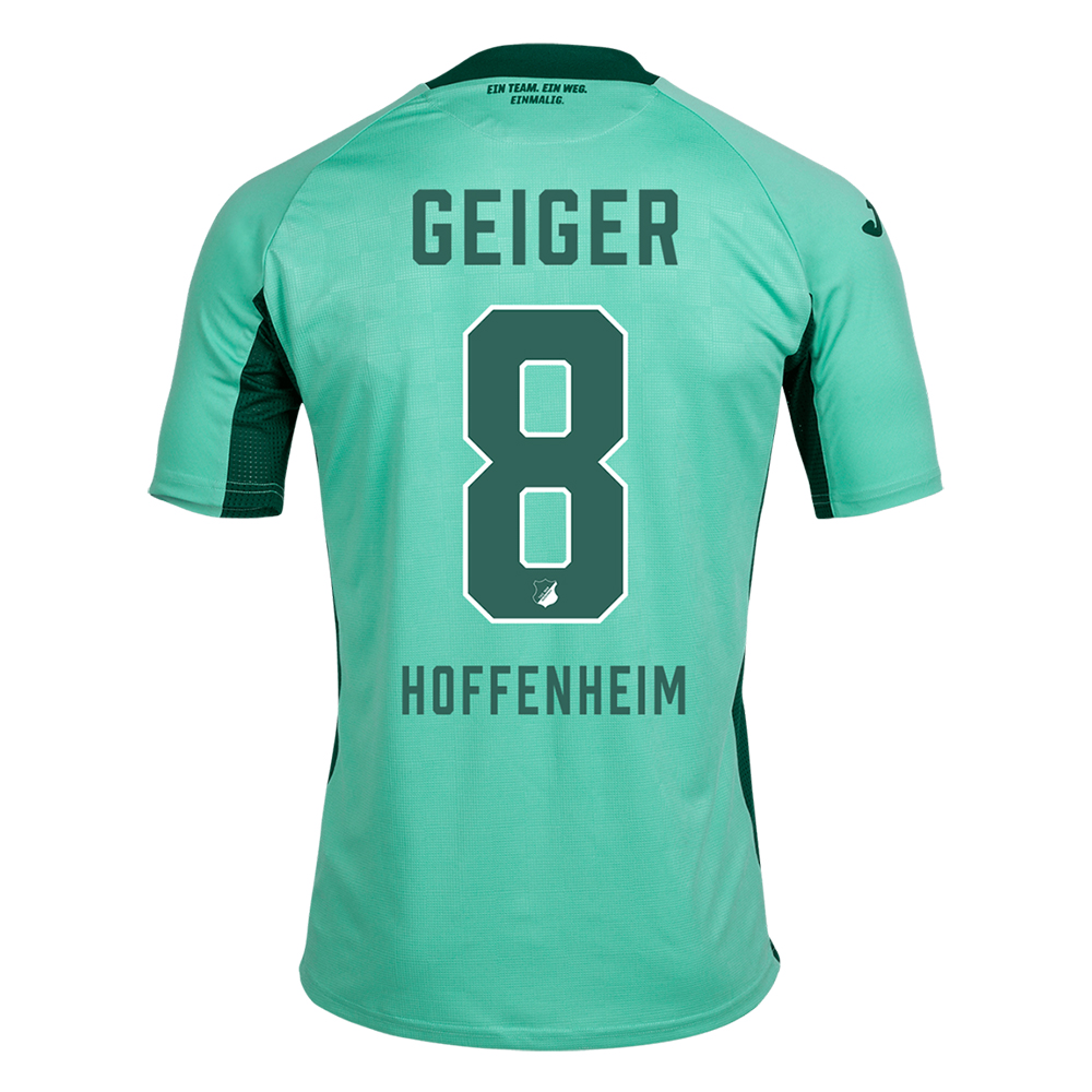 Muži Futbal Dennis Geiger 8 Vonkajší Zelená Dresy 2019/20 Košele Dres