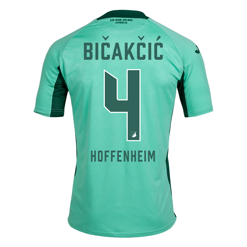 Muži Futbal Ermin Bicakcic 4 Vonkajší Zelená Dresy 2019/20 Košele Dres
