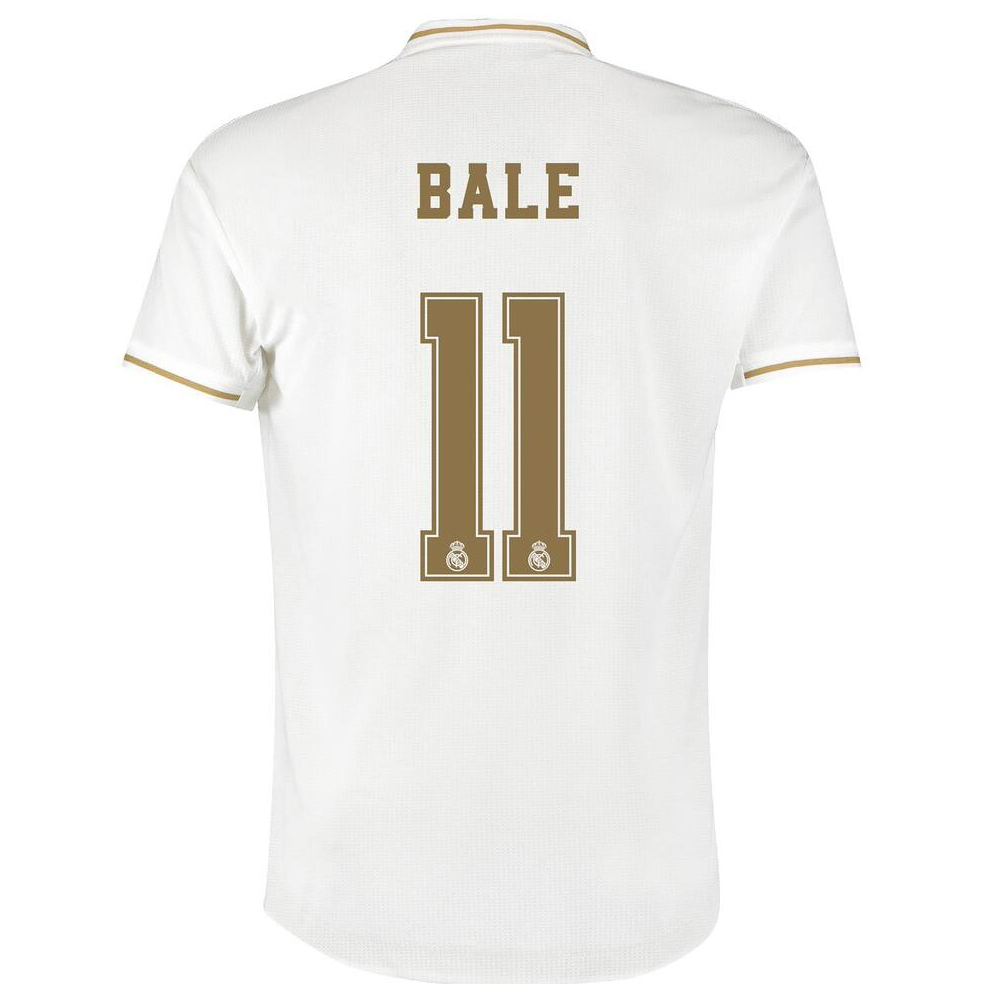 Muži Futbal Gareth Bale 11 Domáci Biely Dresy 2019/20 Košele Dres