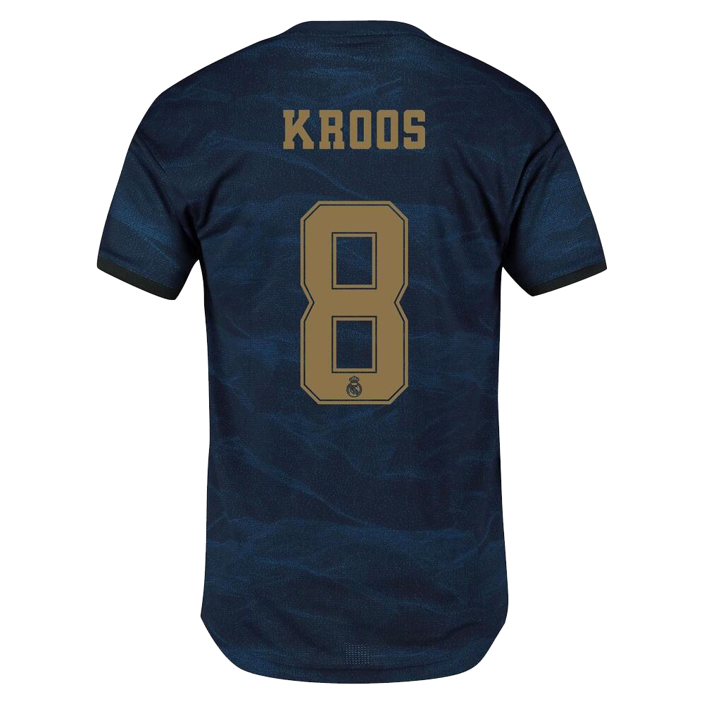 Muži Futbal Toni Kroos 8 Vonkajší Vojnové Loďstvo Dresy 2019/20 Košele Dres