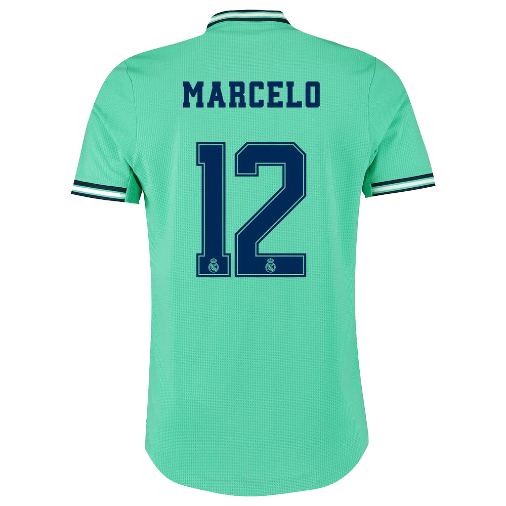 Muži Futbal Marcelo 12 3 Sada Zelená Dresy 2019/20 Košele Dres