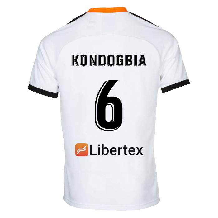 Muži Futbal Geoffrey Kondogbia 6 Domáci Biely Dresy 2019/20 Košele Dres