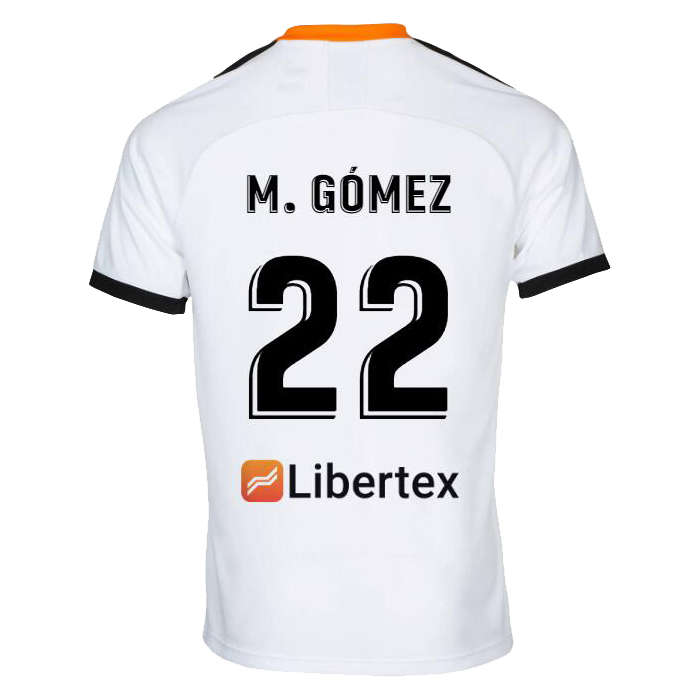 Muži Futbal Maxi Gomez 22 Domáci Biely Dresy 2019/20 Košele Dres
