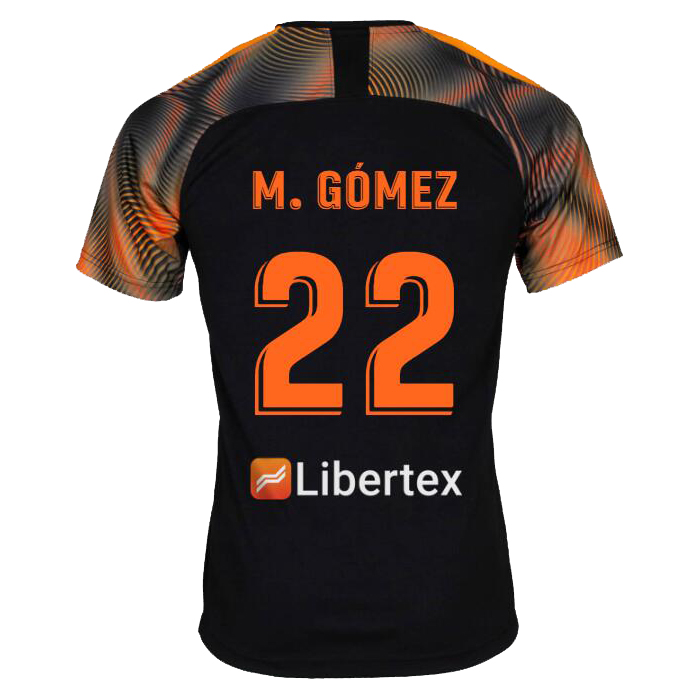 Muži Futbal Maxi Gomez 22 Vonkajší Čierna Dresy 2019/20 Košele Dres