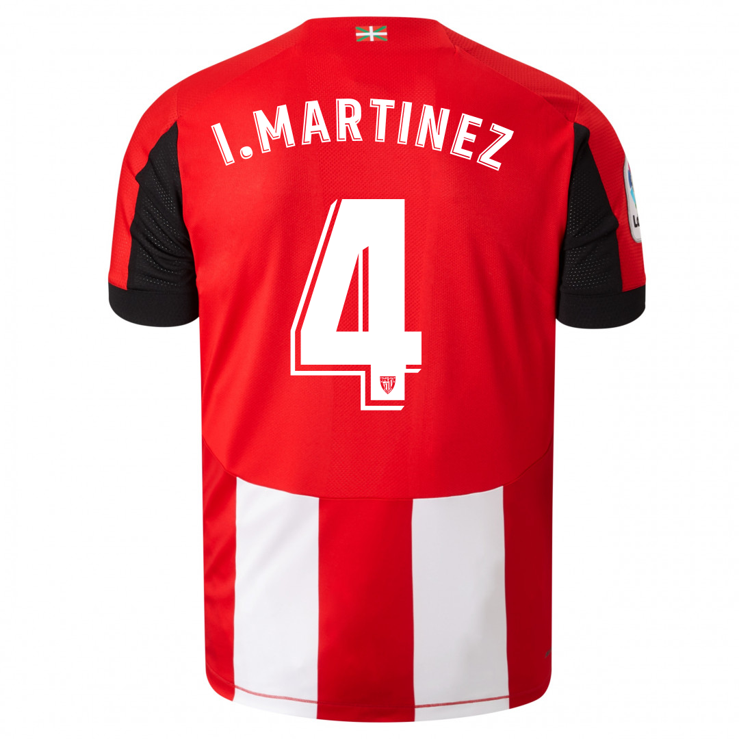 Muži Futbal Inigo Martinez 4 Domáci Červená Dresy 2019/20 Košele Dres