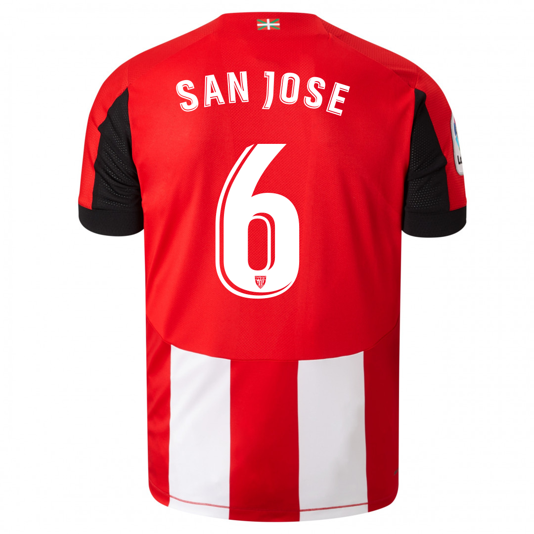 Muži Futbal Mikel San Jose 6 Domáci Červená Dresy 2019/20 Košele Dres