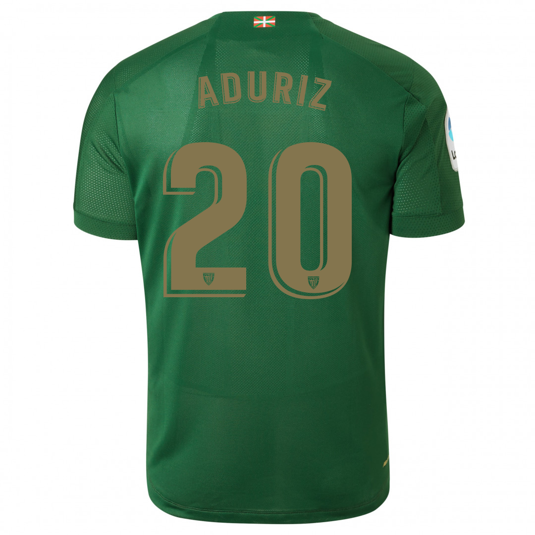 Muži Futbal Aritz Aduriz 20 Vonkajší Zelená Dresy 2019/20 Košele Dres