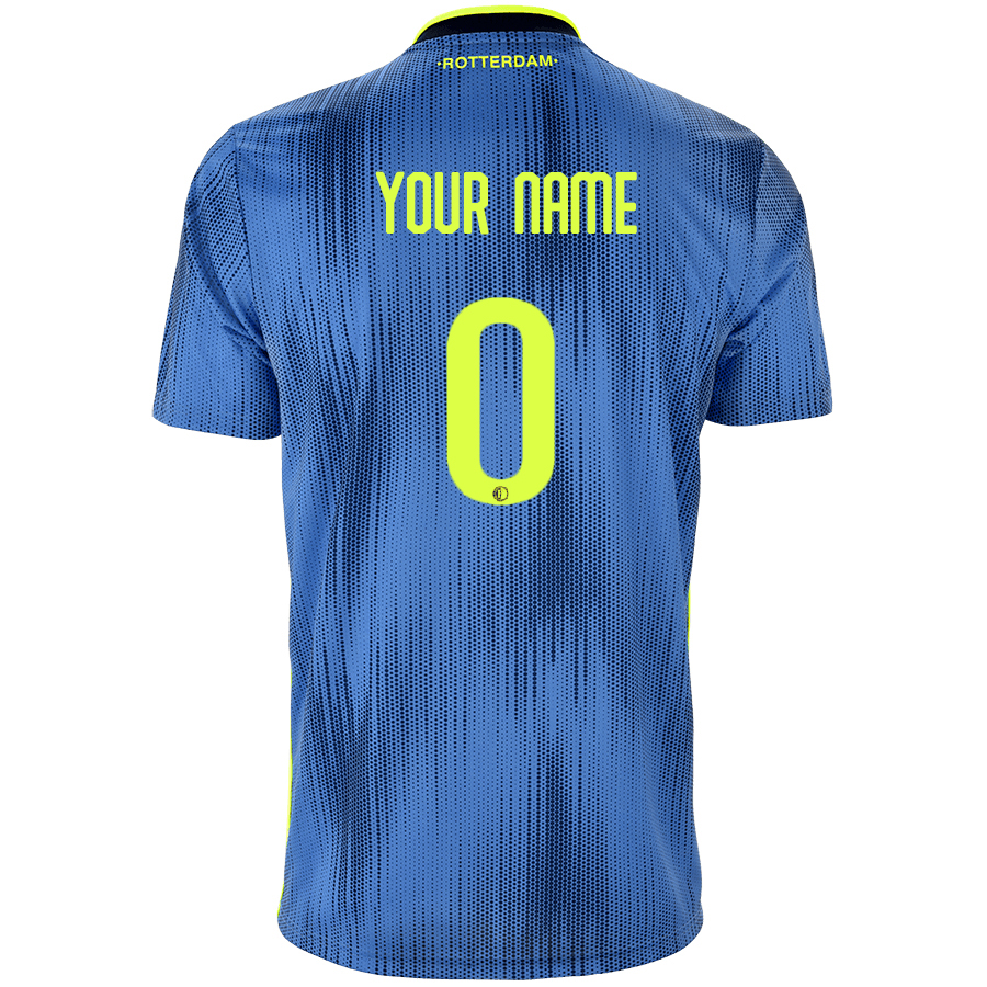 Muži Futbal Tvoje Meno 0 Vonkajší Modrá Dresy 2019/20 Košele Dres