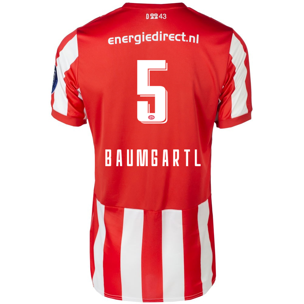 Muži Futbal Timo Baumgartl 5 Domáci Červená Dresy 2019/20 Košele Dres
