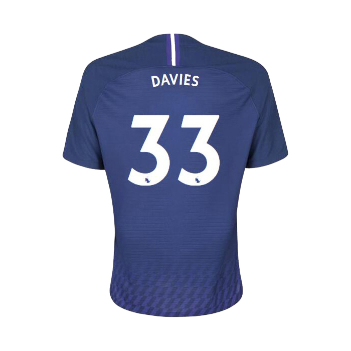 Muži Futbal Ben Davies 33 Vonkajší Kráľovská Modrá Dresy 2019/20 Košele Dres