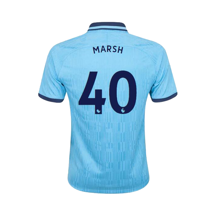 Muži Futbal George Marsh 40 3 Sada Modrá Dresy 2019/20 Košele Dres