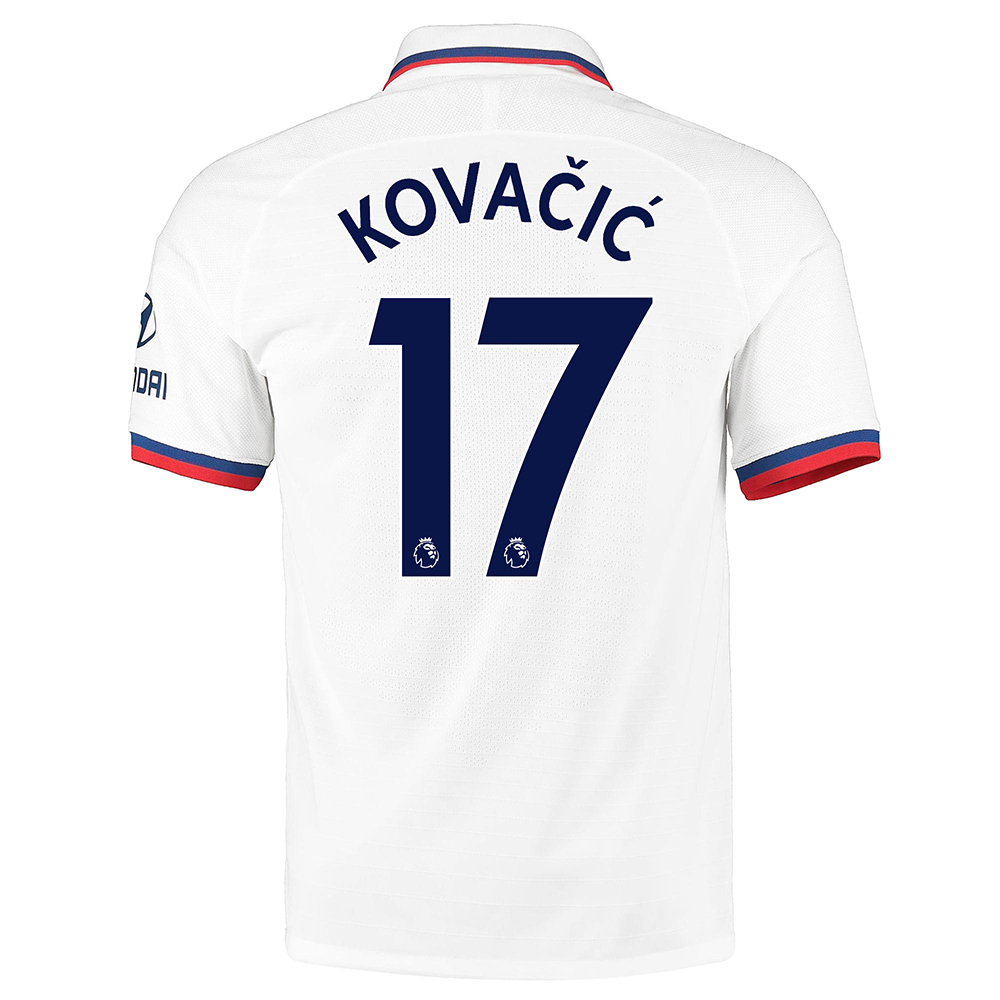 Muži Futbal Mateo Kovacic 17 Vonkajší Biely Dresy 2019/20 Košele Dres