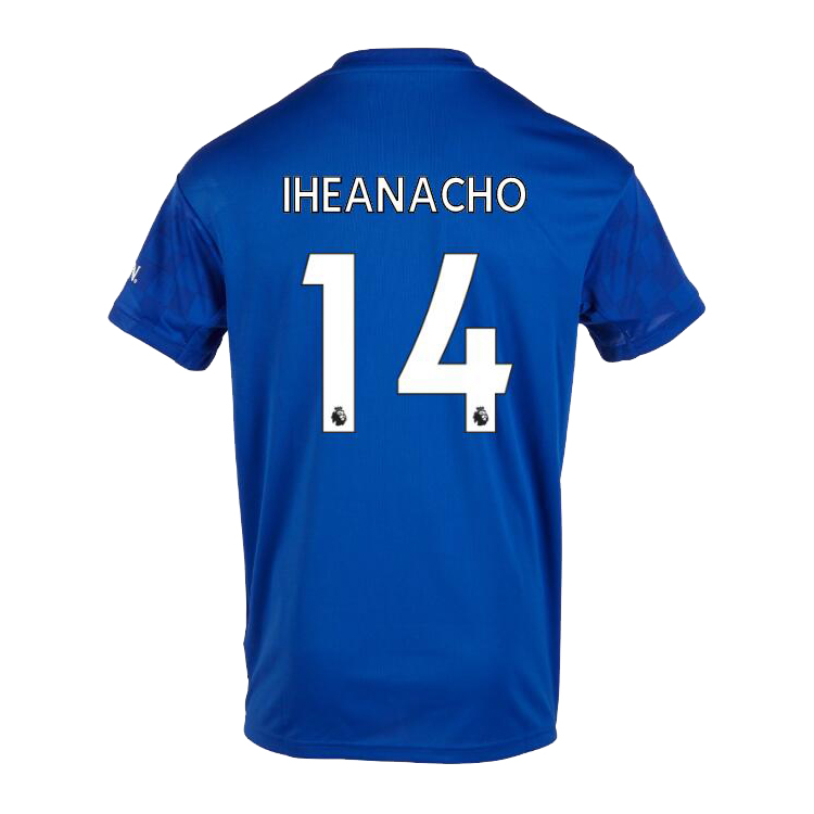 Muži Futbal Kelechi Iheanacho 14 Domáci Kráľovská Modrá Dresy 2019/20 Košele Dres