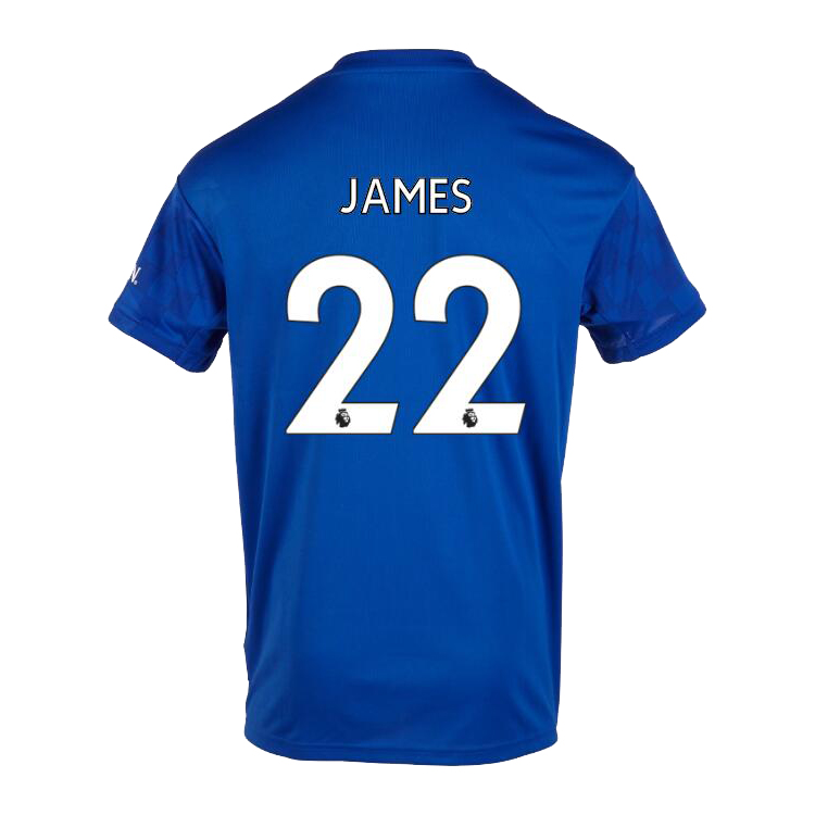 Muži Futbal Matty James 22 Domáci Kráľovská Modrá Dresy 2019/20 Košele Dres
