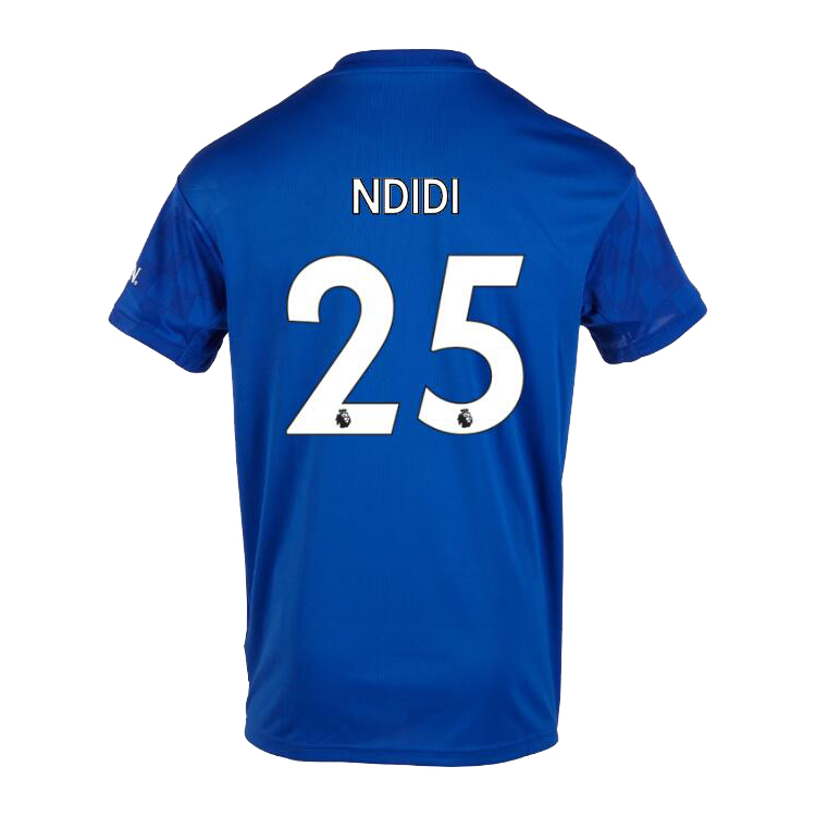 Muži Futbal Wilfred Ndidi 25 Domáci Kráľovská Modrá Dresy 2019/20 Košele Dres