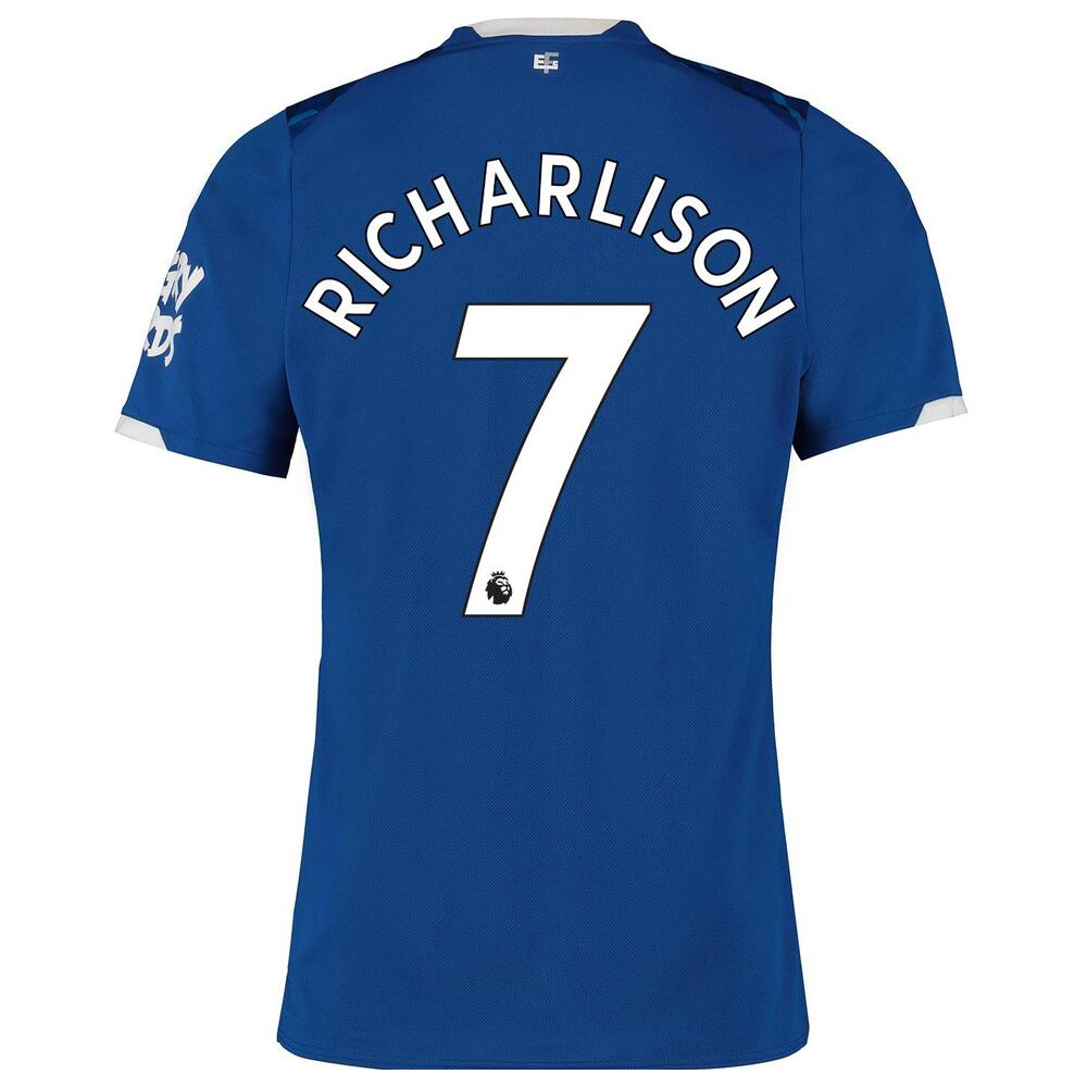 Muži Futbal Richarlison 7 Domáci Kráľovská Modrá Dresy 2019/20 Košele Dres