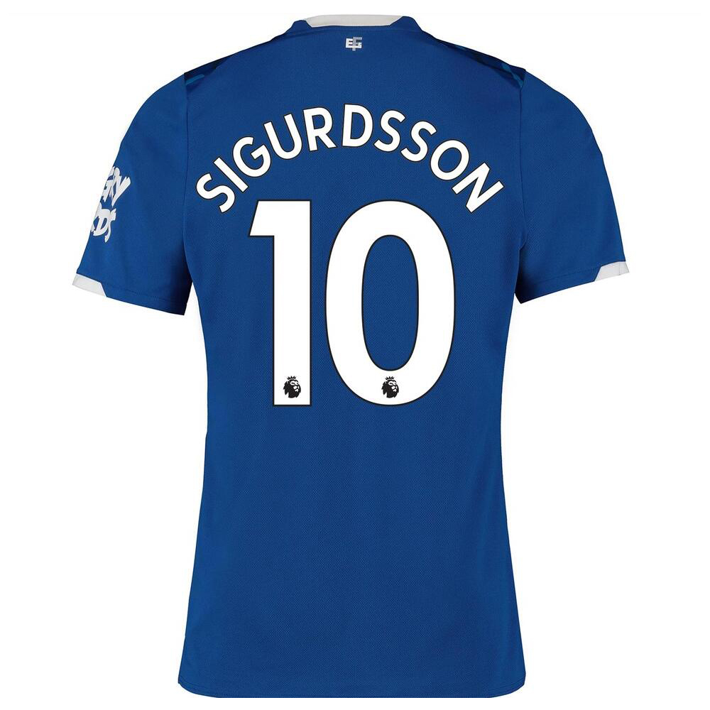 Muži Futbal Gylfi Sigurdsson 10 Domáci Kráľovská Modrá Dresy 2019/20 Košele Dres