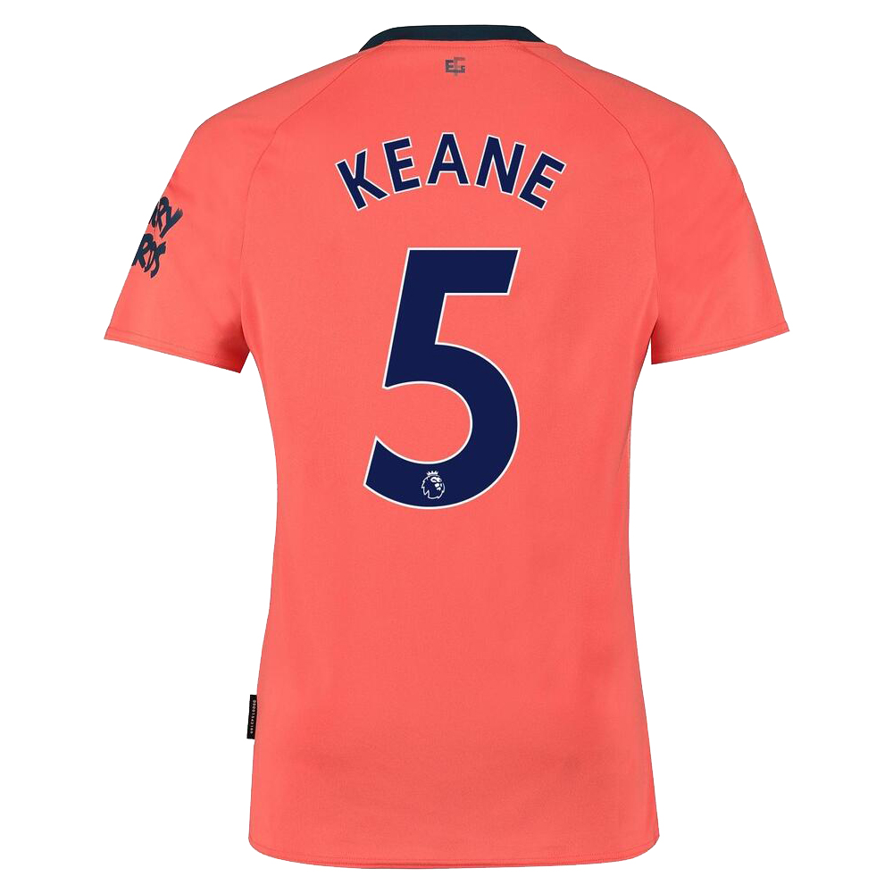 Muži Futbal Michael Keane 5 Vonkajší Oranžový Dresy 2019/20 Košele Dres