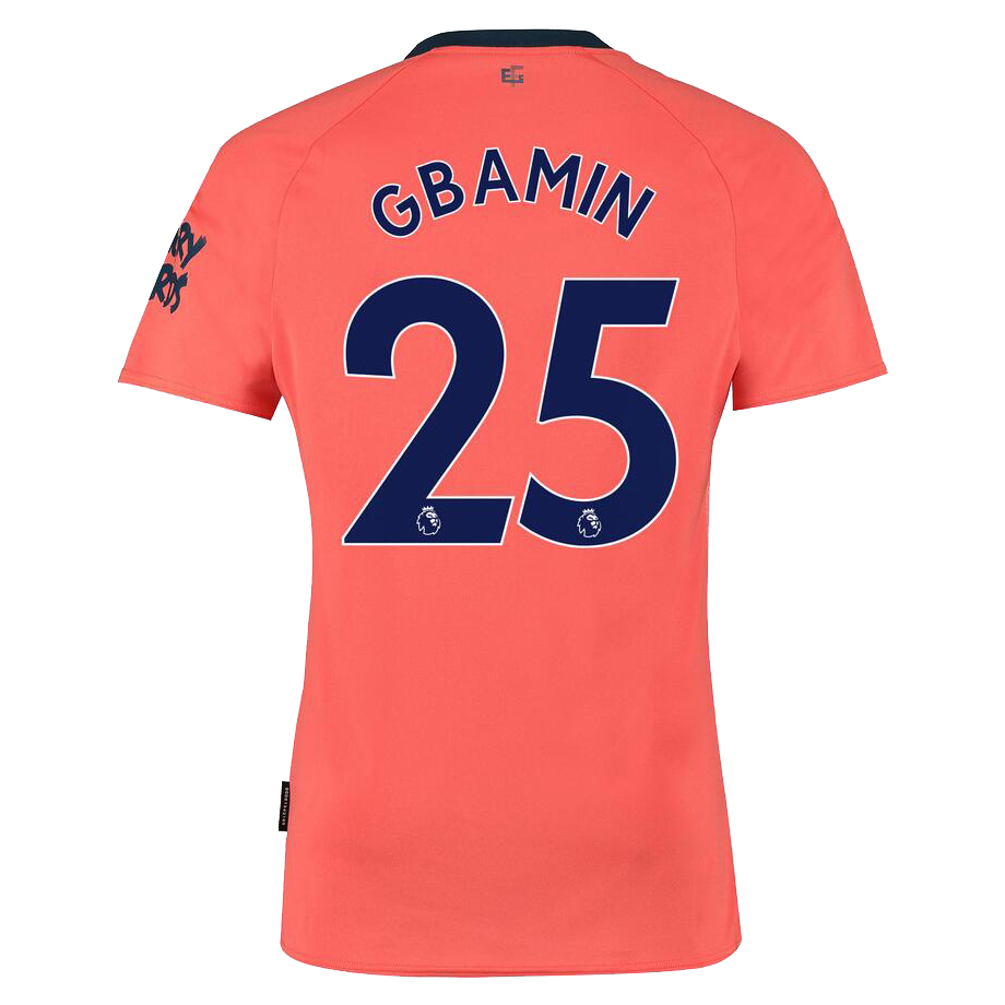 Muži Futbal Jean-philippe Gbamin 25 Vonkajší Oranžový Dresy 2019/20 Košele Dres