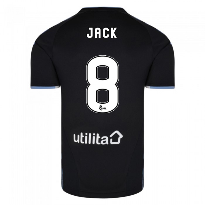 Muži Futbal Ryan Jack 8 Vonkajší Čierna Dresy 2019/20 Košele Dres
