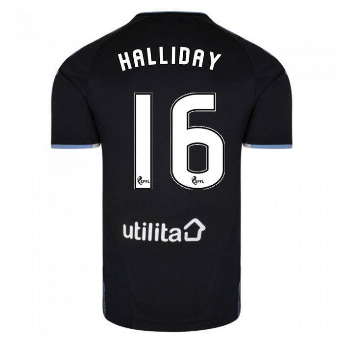 Muži Futbal Andy Halliday 16 Vonkajší Čierna Dresy 2019/20 Košele Dres