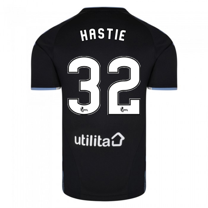 Muži Futbal Jake Hastie 32 Vonkajší Čierna Dresy 2019/20 Košele Dres