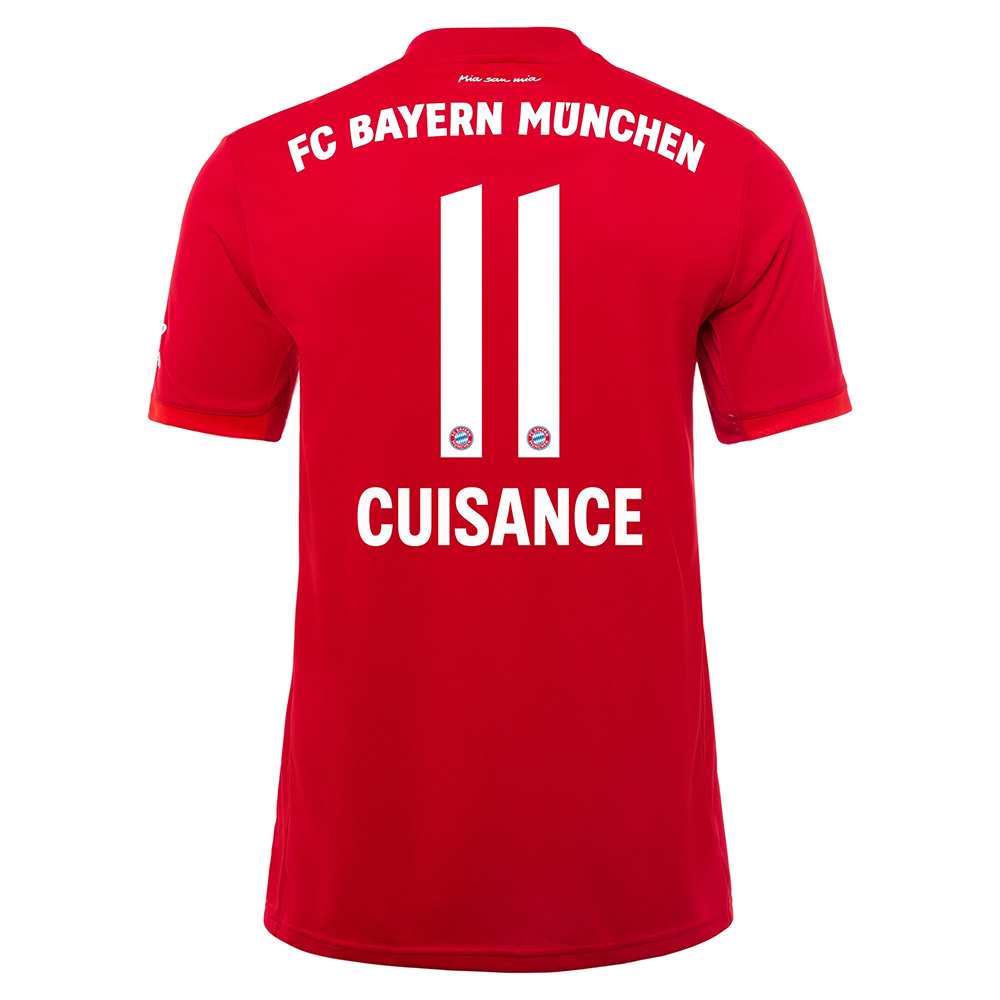 Muži Futbal Mickaël Cuisance 11 Domáci Červená Dresy 2019/20 Košele Dres