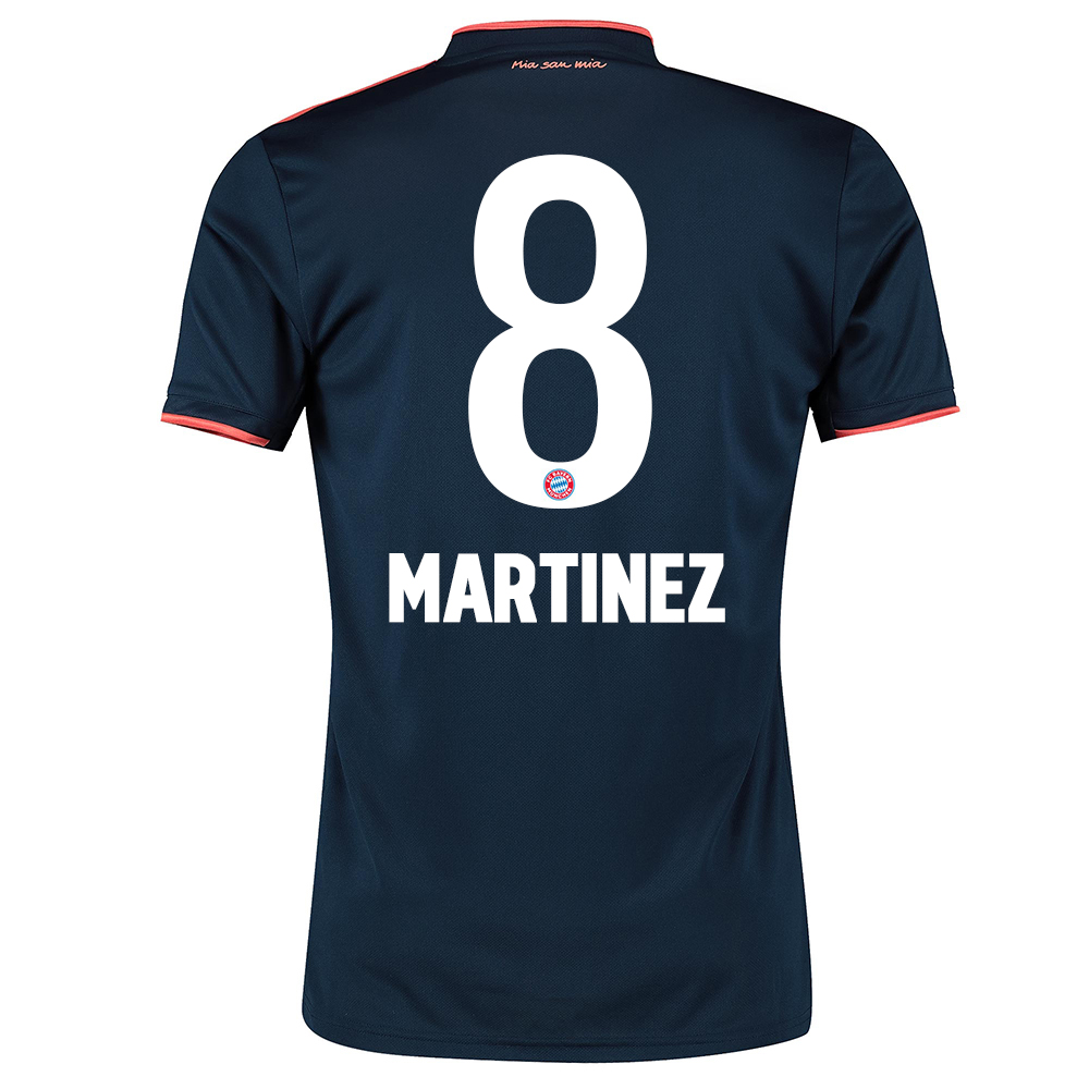 Muži Futbal Javi Martinez 8 3 Sada Vojnové Loďstvo Dresy 2019/20 Košele Dres