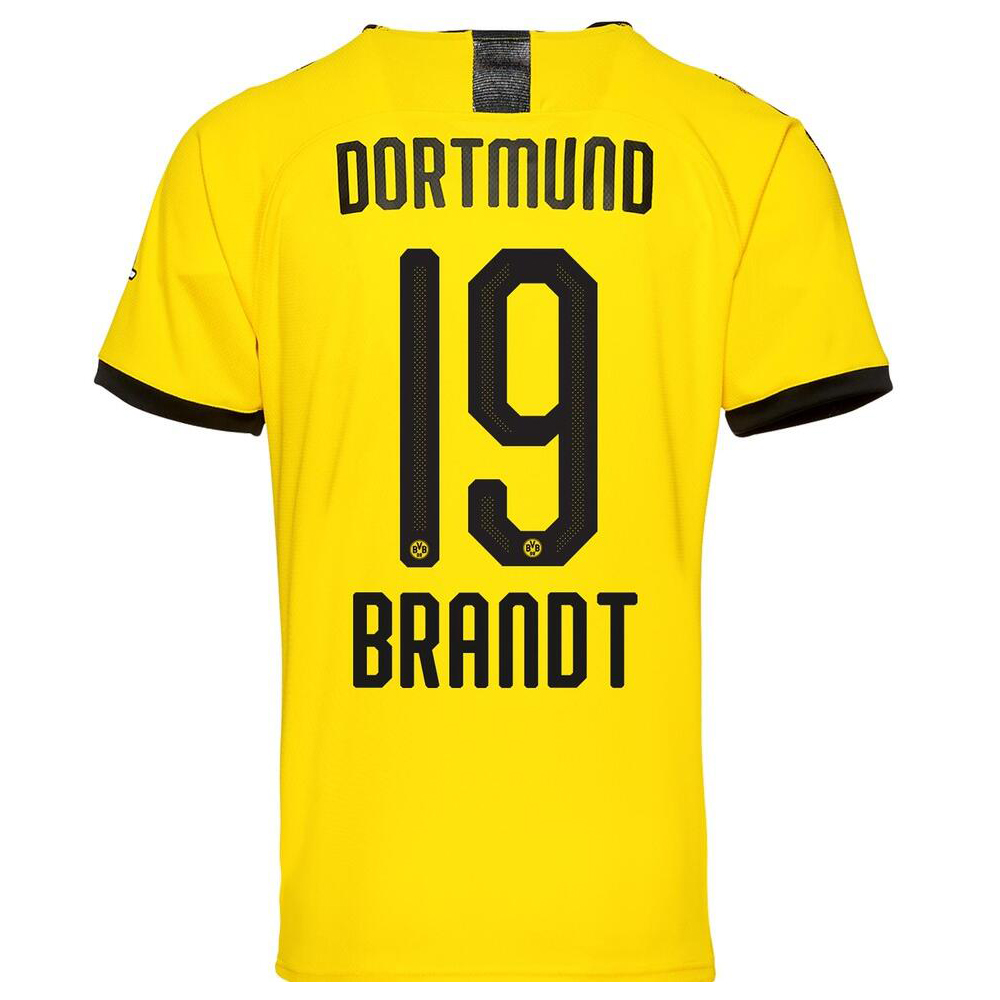 Muži Futbal Brandt 19 Domáci Žltá Dresy 2019/20 Košele Dres