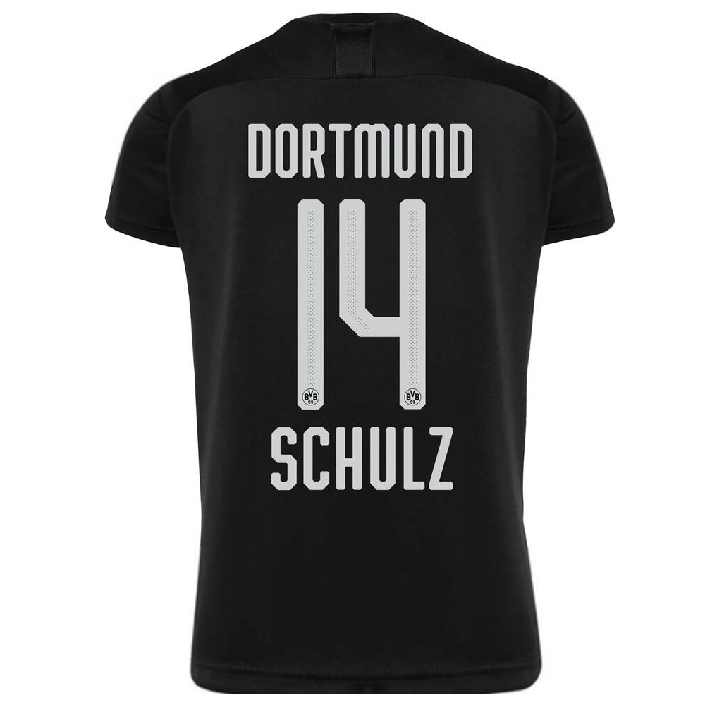 Muži Futbal Schulz 14 Vonkajší Čierna Dresy 2019/20 Košele Dres