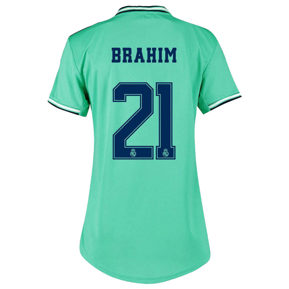 Ženy Futbal Brahim Diaz 21 3 Sada Zelená Dresy 2019/20 Košele Dres