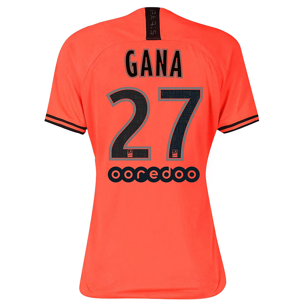 Ženy Futbal Idrissa Gueye 27 Vonkajší Oranžový Dresy 2019/20 Košele Dres