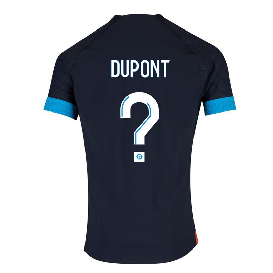 Kandiny Ženy Hugo Dupont #0 Čierna Olympijská Dresy Idegenbeli Csapatmez 2022/23 Triĭká