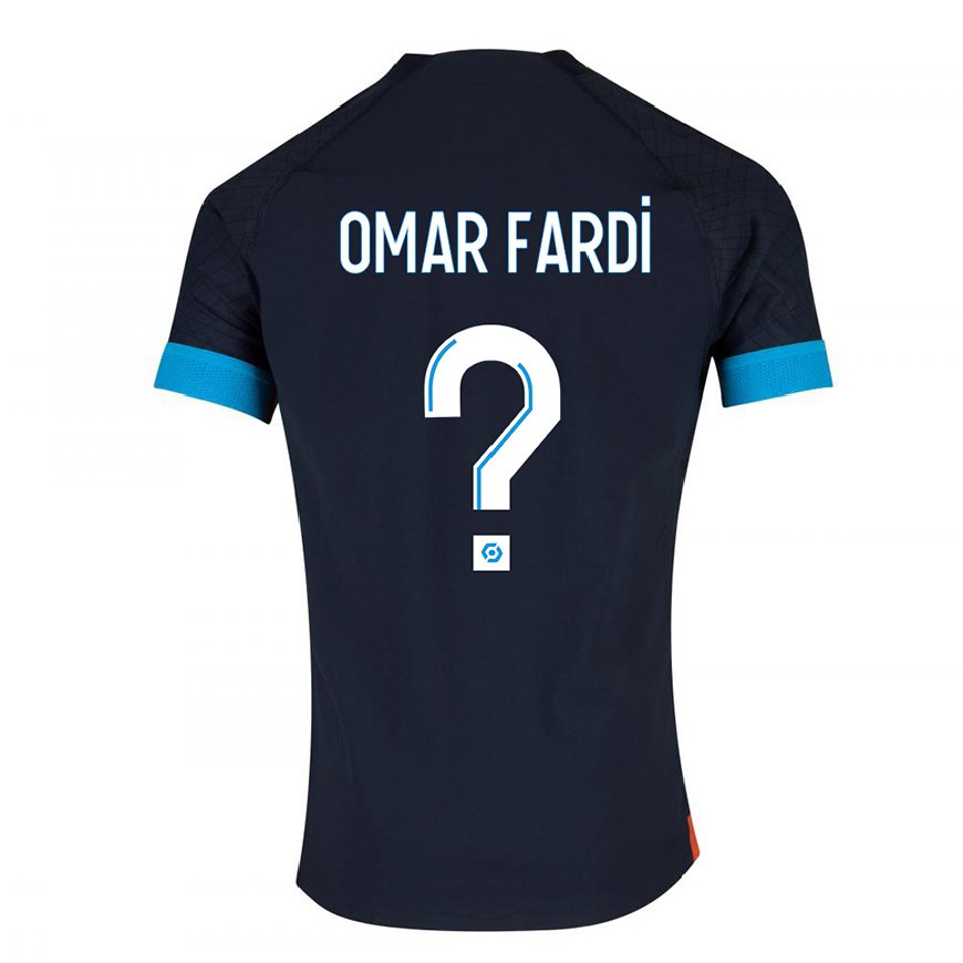 Kandiny Ženy El Omar Fardi #0 Čierna Olympijská Dresy Idegenbeli Csapatmez 2022/23 Triĭká