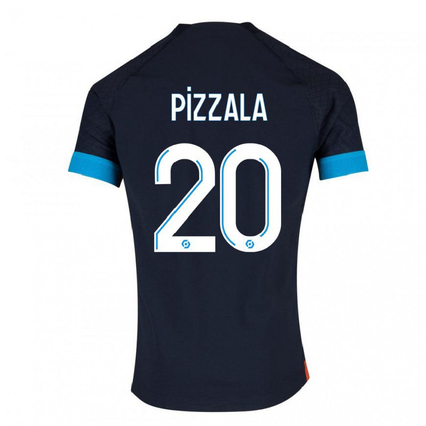 Kandiny Ženy Caroline Pizzala #20 Čierna Olympijská Dresy Idegenbeli Csapatmez 2022/23 Triĭká