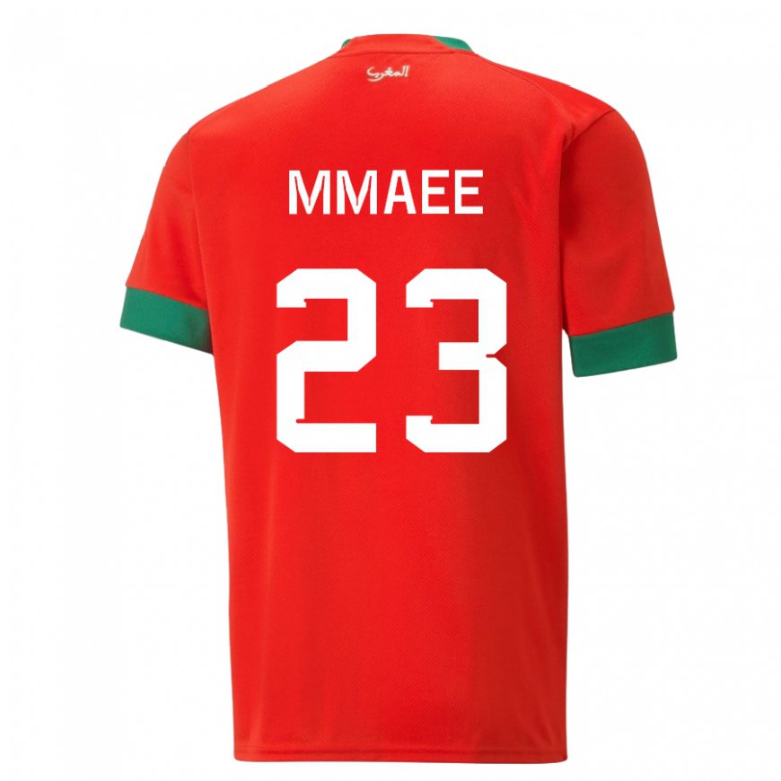 Kandiny Muži Marocké Ryan Mmaee #23 Červená Dresy Hazai Csapatmez 22-24 Triĭká