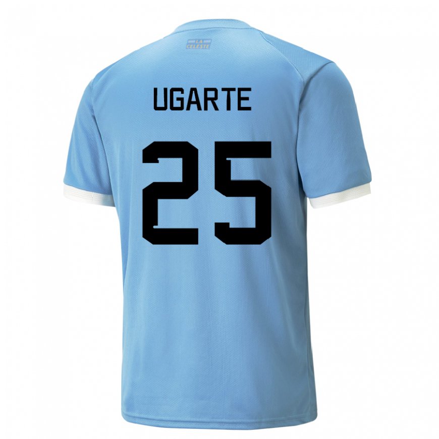 Kandiny Ženy Uruguajské Manuel Ugarte #25 Modrá Dresy Hazai Csapatmez 22-24 Triĭká