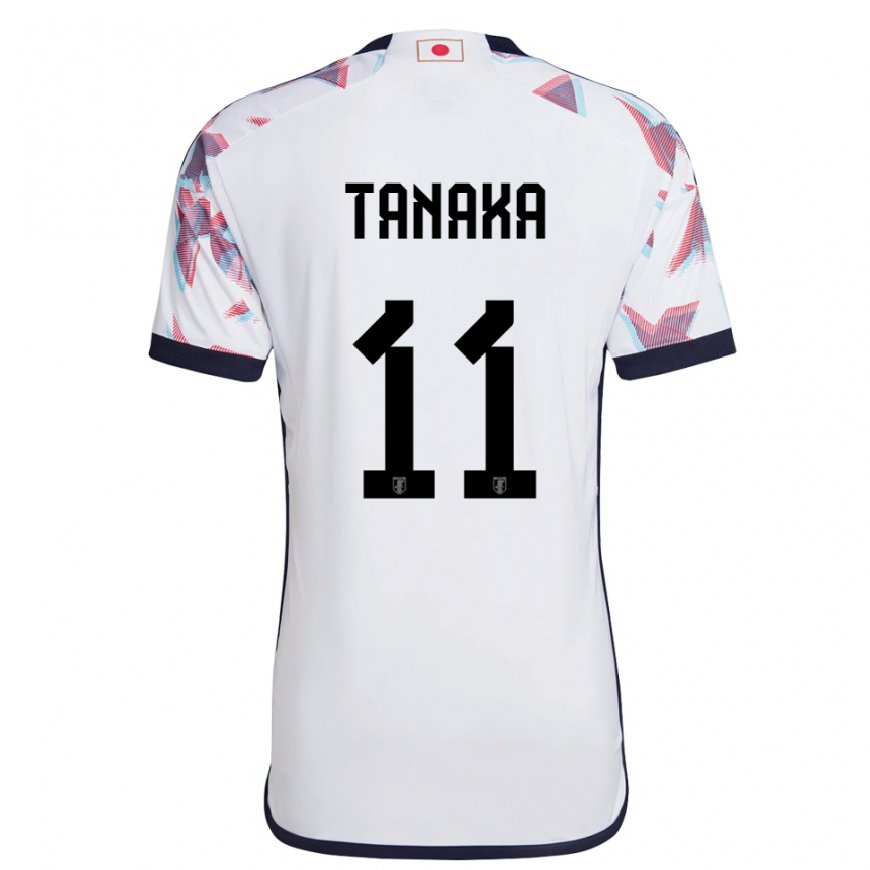 Kandiny Deti Japonské Mina Tanaka #11 Biely Dresy Idegenbeli Csapatmez 22-24 Triĭká