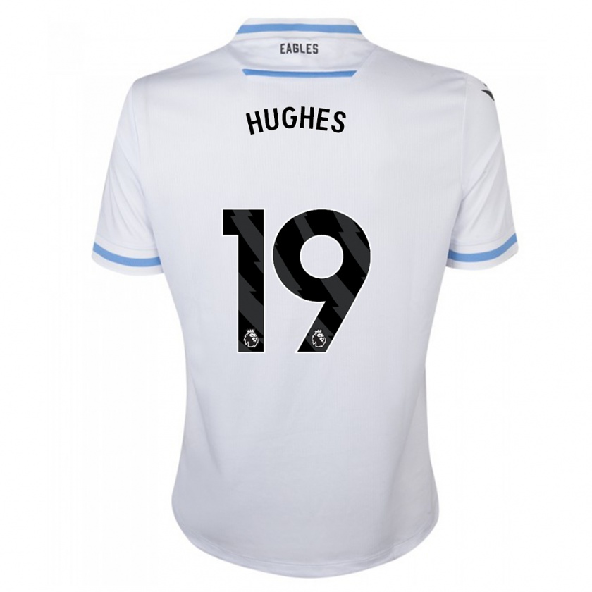 Kandiny Muži Will Hughes #19 Biely Dresy Idegenbeli Csapatmez 2023/24 Triĭká