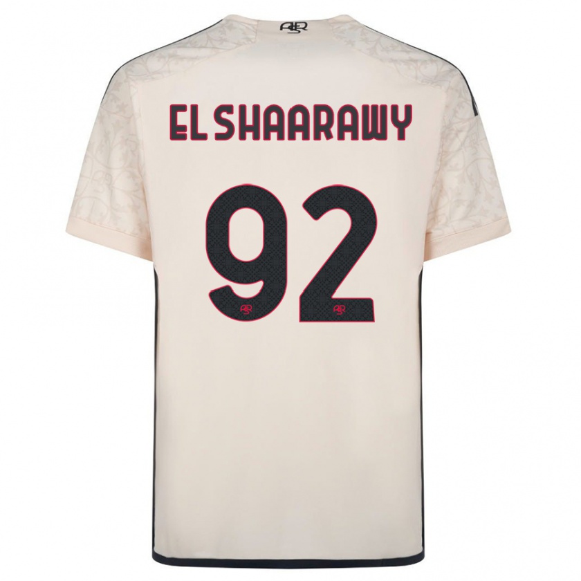Kandiny Ženy Stephan El Shaarawy #92 Špinavobiela Dresy Idegenbeli Csapatmez 2023/24 Triĭká