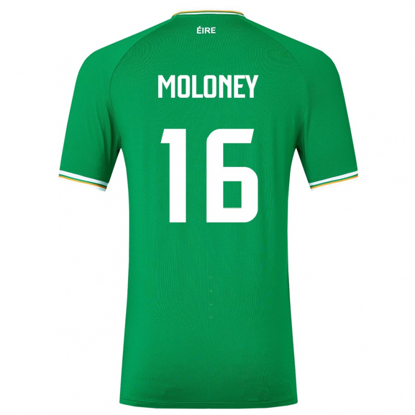 Kandiny Deti Írsko Grace Moloney #16 Zelená Dresy Hazai Csapatmez 24-26 Triĭká