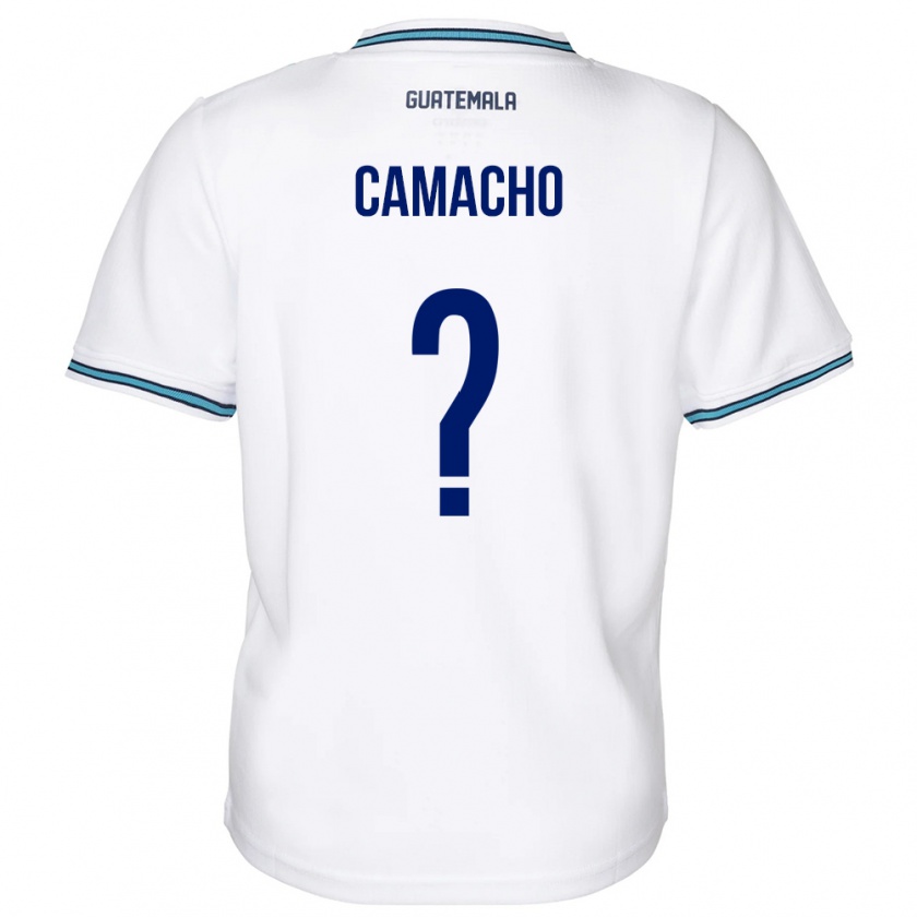 Kandiny Muži Guatemala Samuel Camacho #0 Biely Dresy Hazai Csapatmez 24-26 Triĭká
