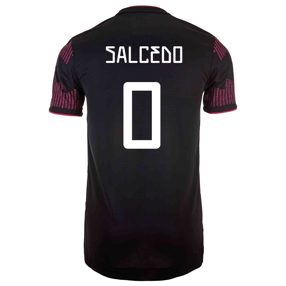Deti Mexické Národné Futbalové Mužstvo Carlos Salcedo #0 Domáci Červená Ruža Dresy 2021 Košele Dres