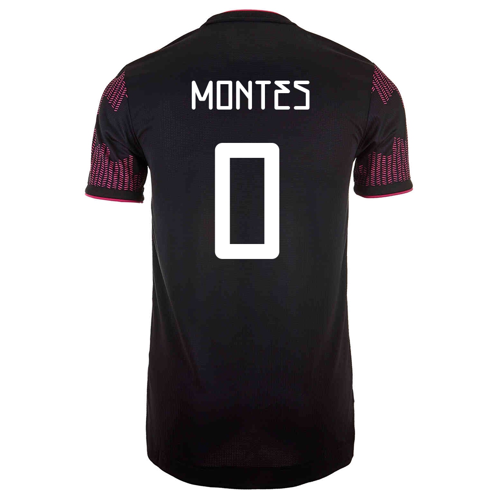 Muži Mexické Národné Futbalové Mužstvo Cesar Montes #0 Domáci Červená Ruža Dresy 2021 Košele Dres