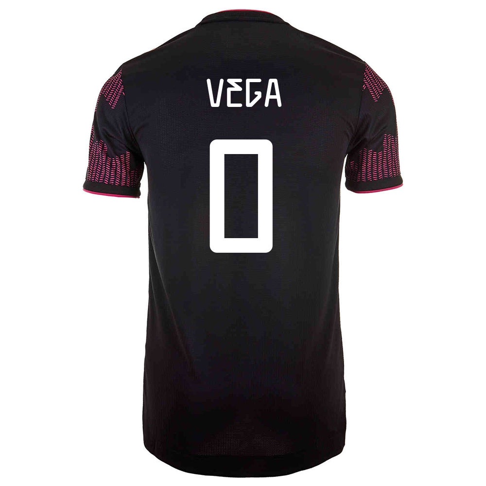 Muži Mexické Národné Futbalové Mužstvo Alexis Vega #0 Domáci Červená Ruža Dresy 2021 Košele Dres
