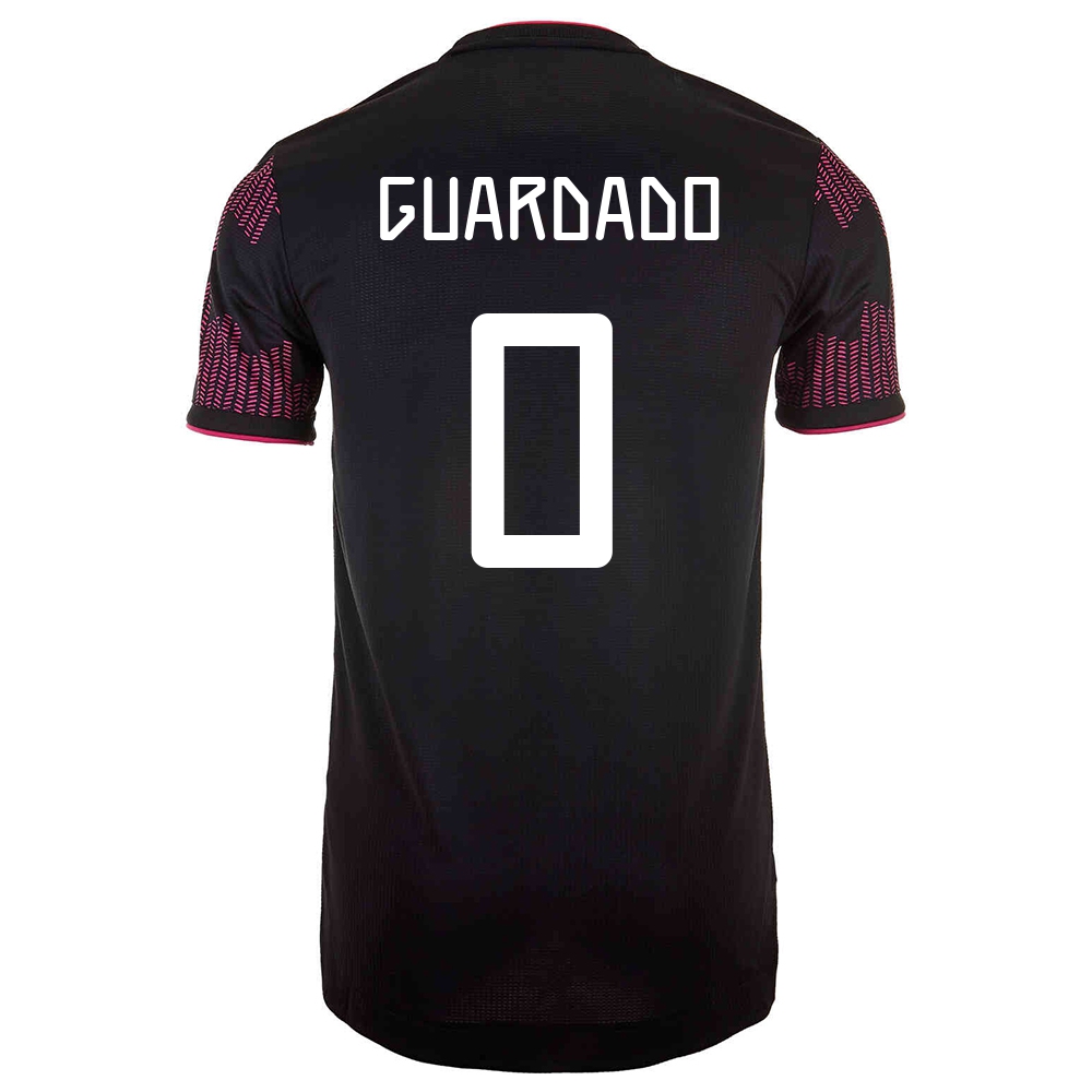 Deti Mexické Národné Futbalové Mužstvo Andres Guardado #0 Domáci Červená Ruža Dresy 2021 Košele Dres