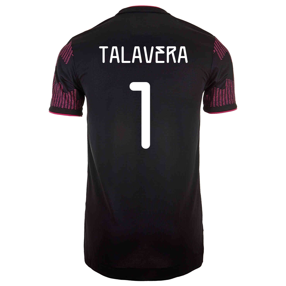 Muži Mexické Národné Futbalové Mužstvo Alfredo Talavera #1 Domáci Červená Ruža Dresy 2021 Košele Dres