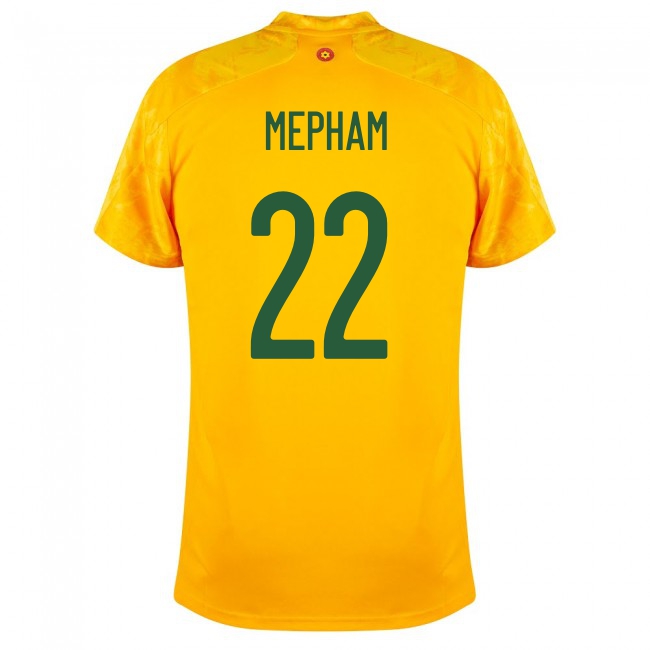 Deti Waleské Národné Futbalové Mužstvo Chris Mepham #22 Vonkajší žltá Dresy 2021 Košele Dres